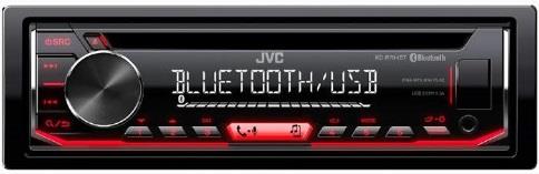 JBL Autoradio JVC KD-R794BT bluetooth nero con led rossi